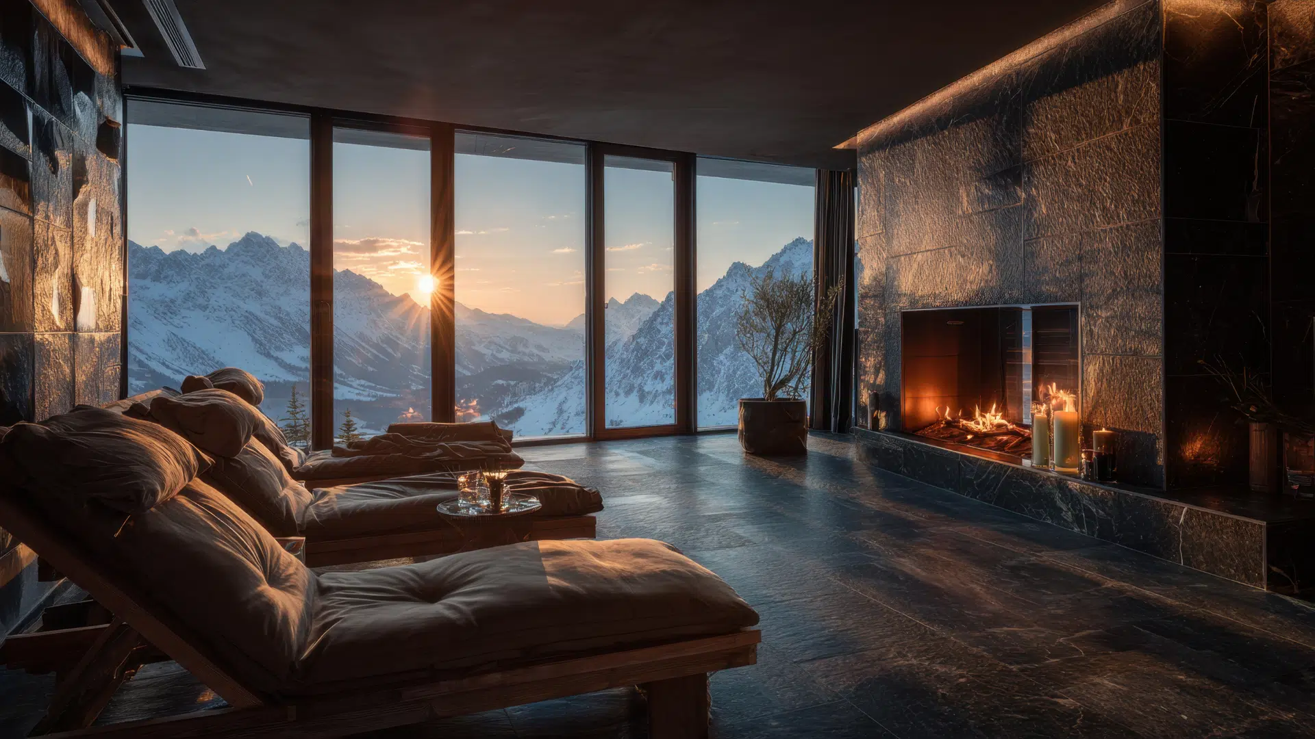 wellness mountain retreat