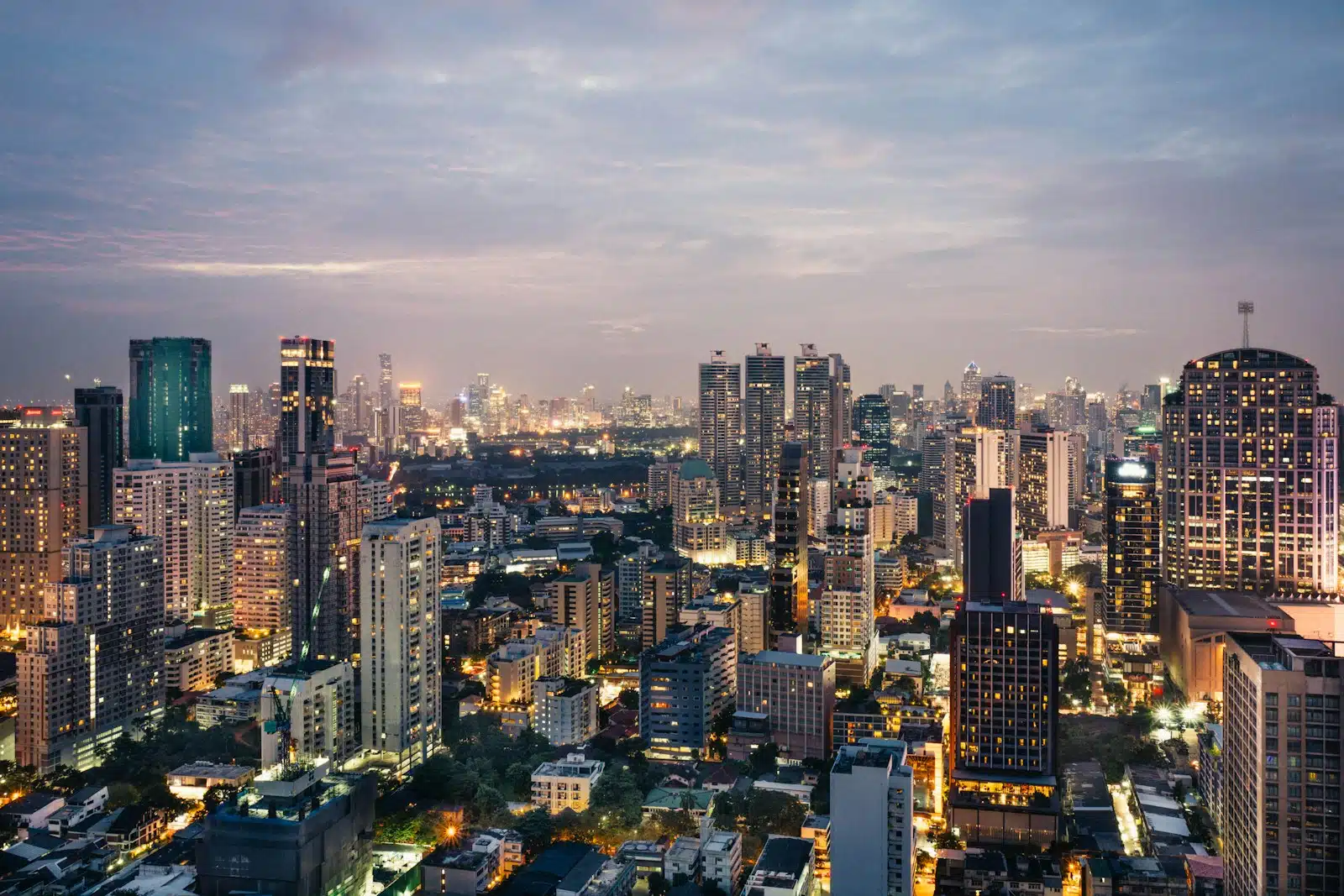 Arrival in Bangkok