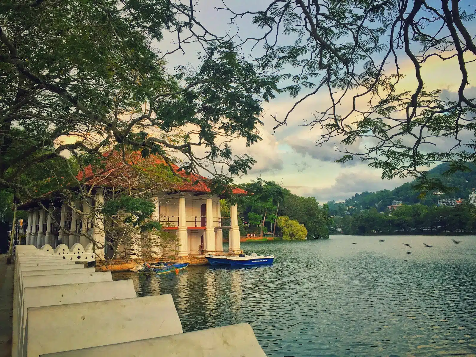 Arrival in Sri Lanka