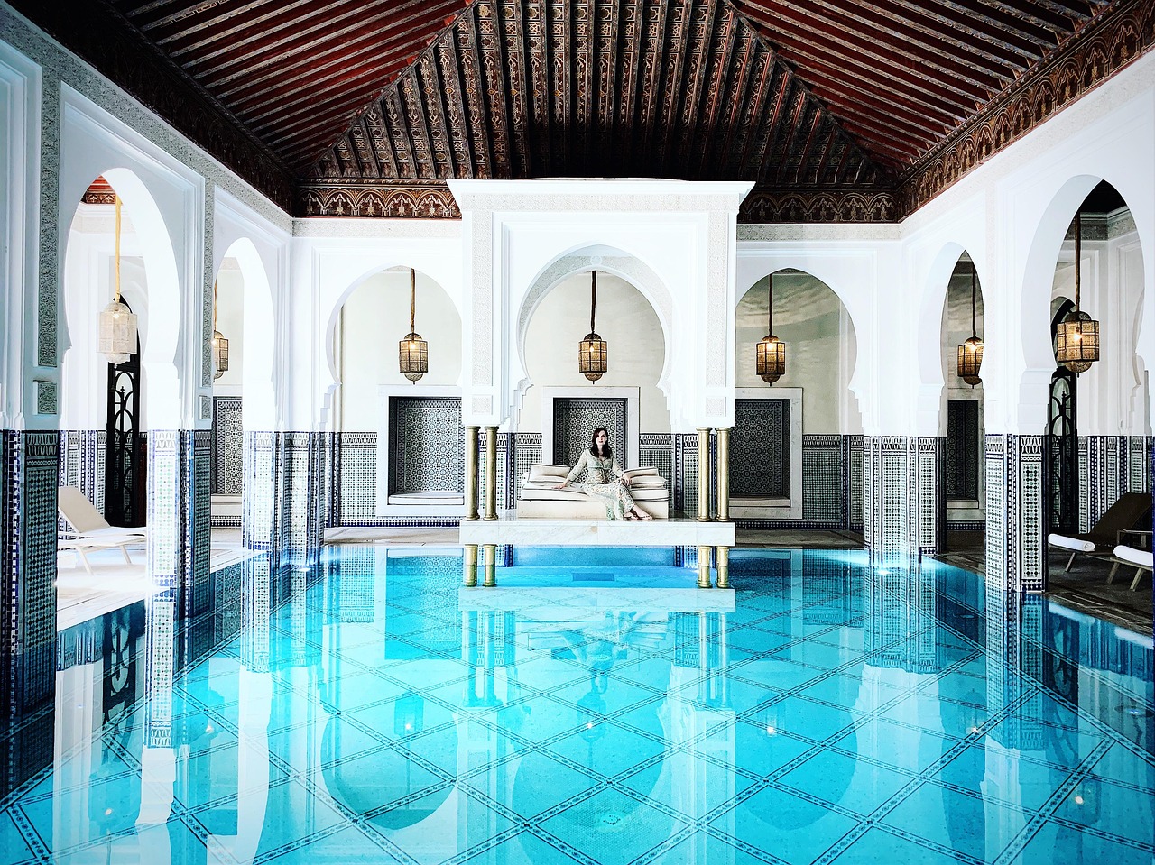 marrakech, morocco, moroccan, orient, romantic, wellness, spa, hammam, haunting, ornament, nature, arabia, oriental, bath, water, architecture, idyllic, idyll, romance, tourism