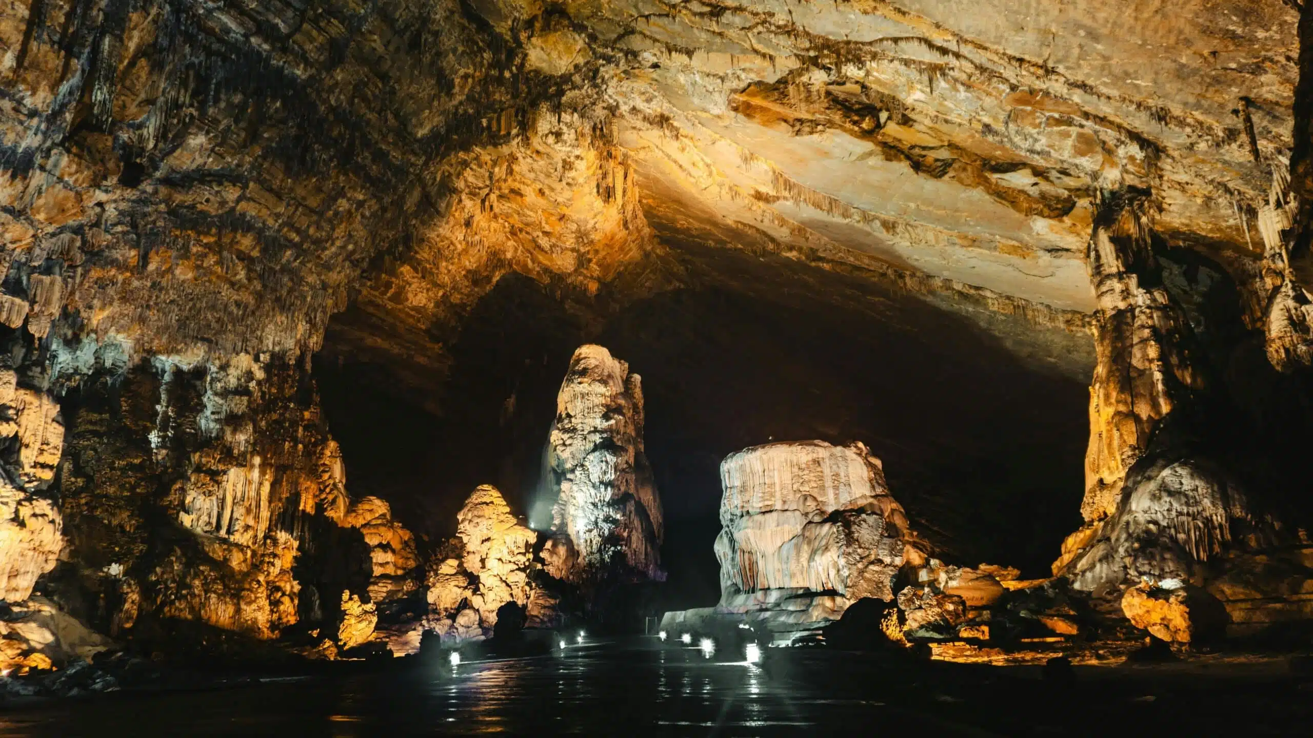 The Descent Into the Caves