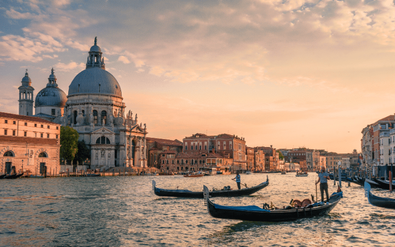 A honeymoon in Italy