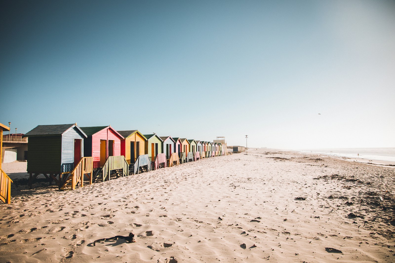 houses on beach during daytime