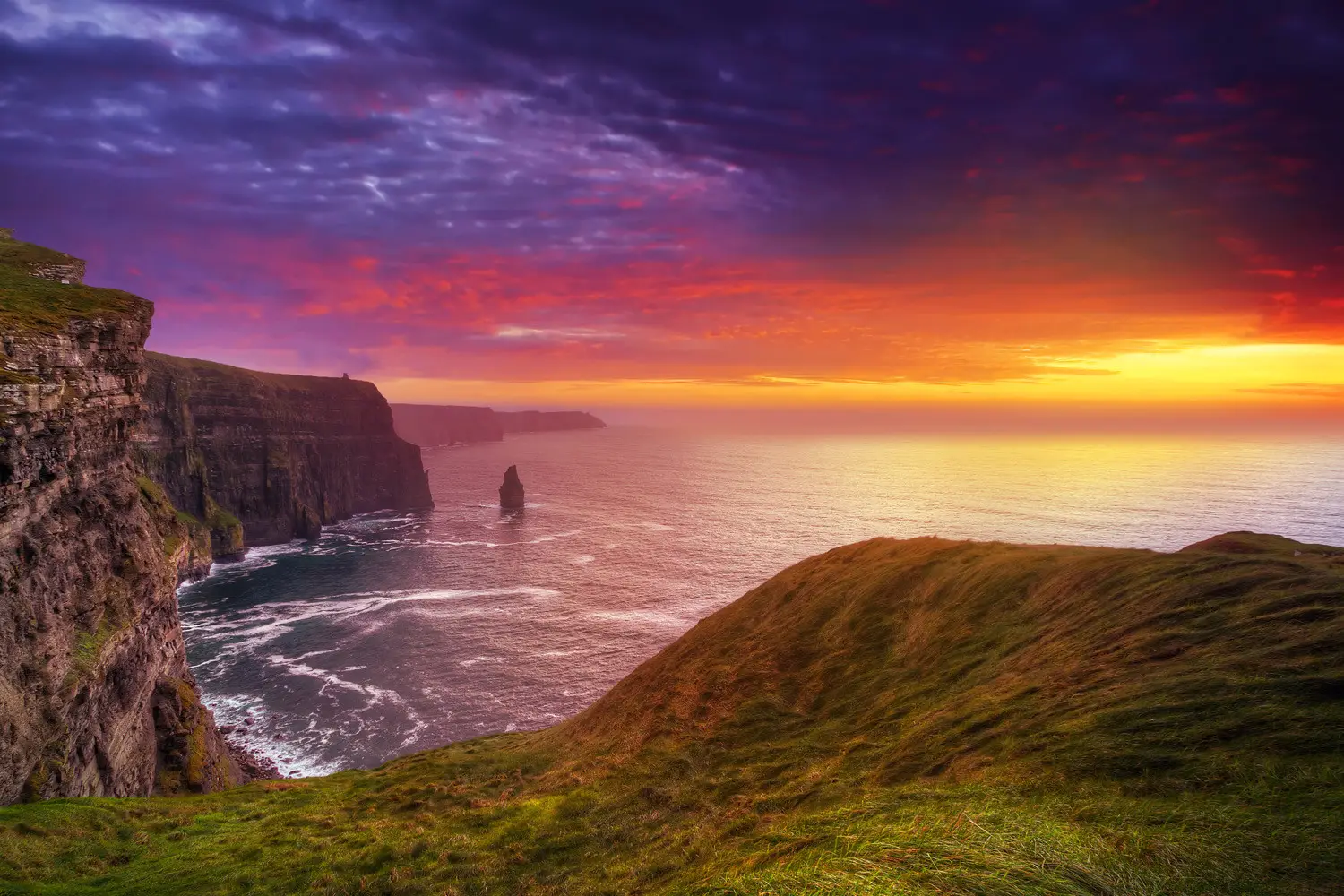 Cliffs of Moher Sunset Picnic