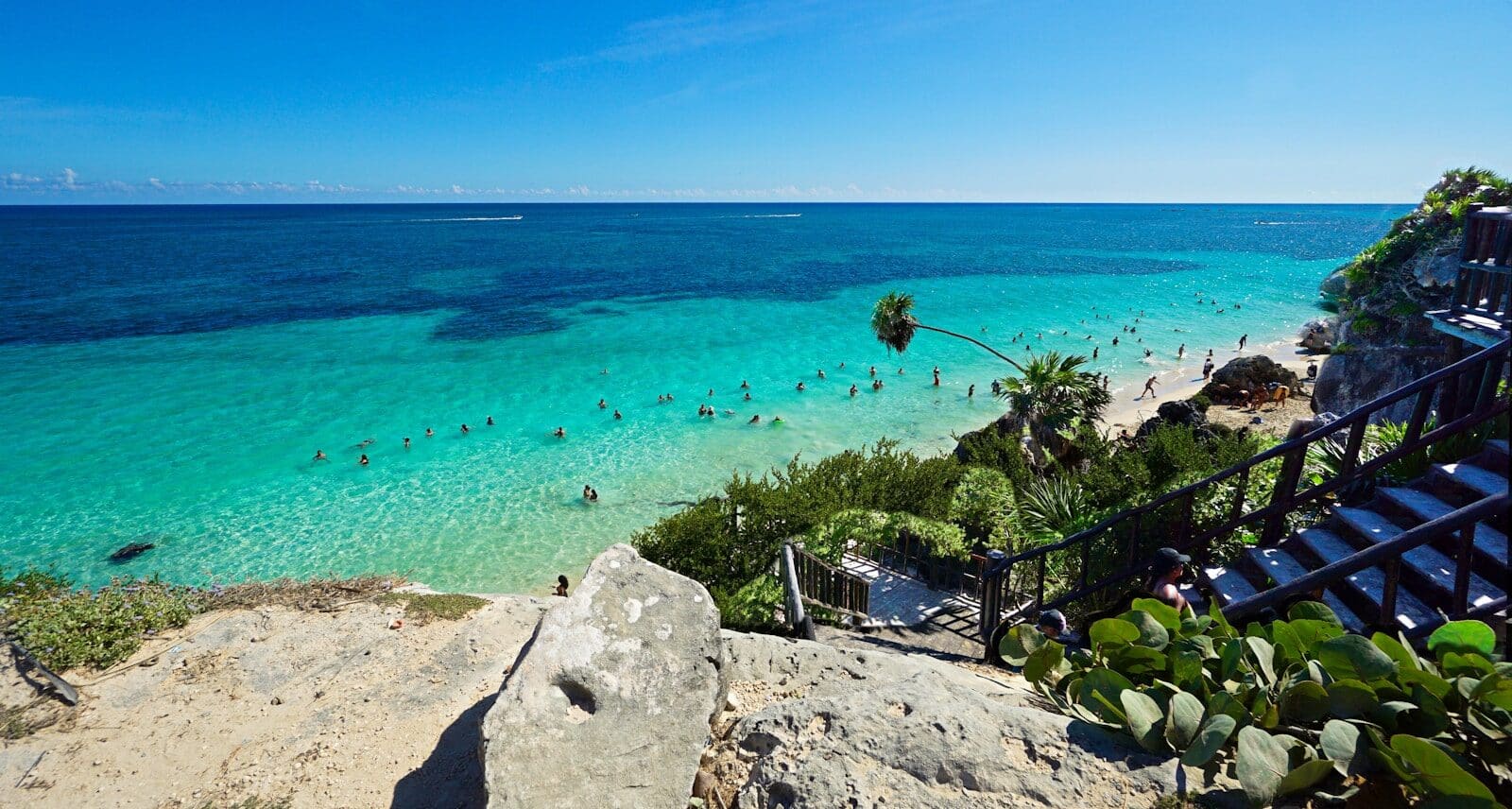 Private sunset sailing Riviera Maya coastline