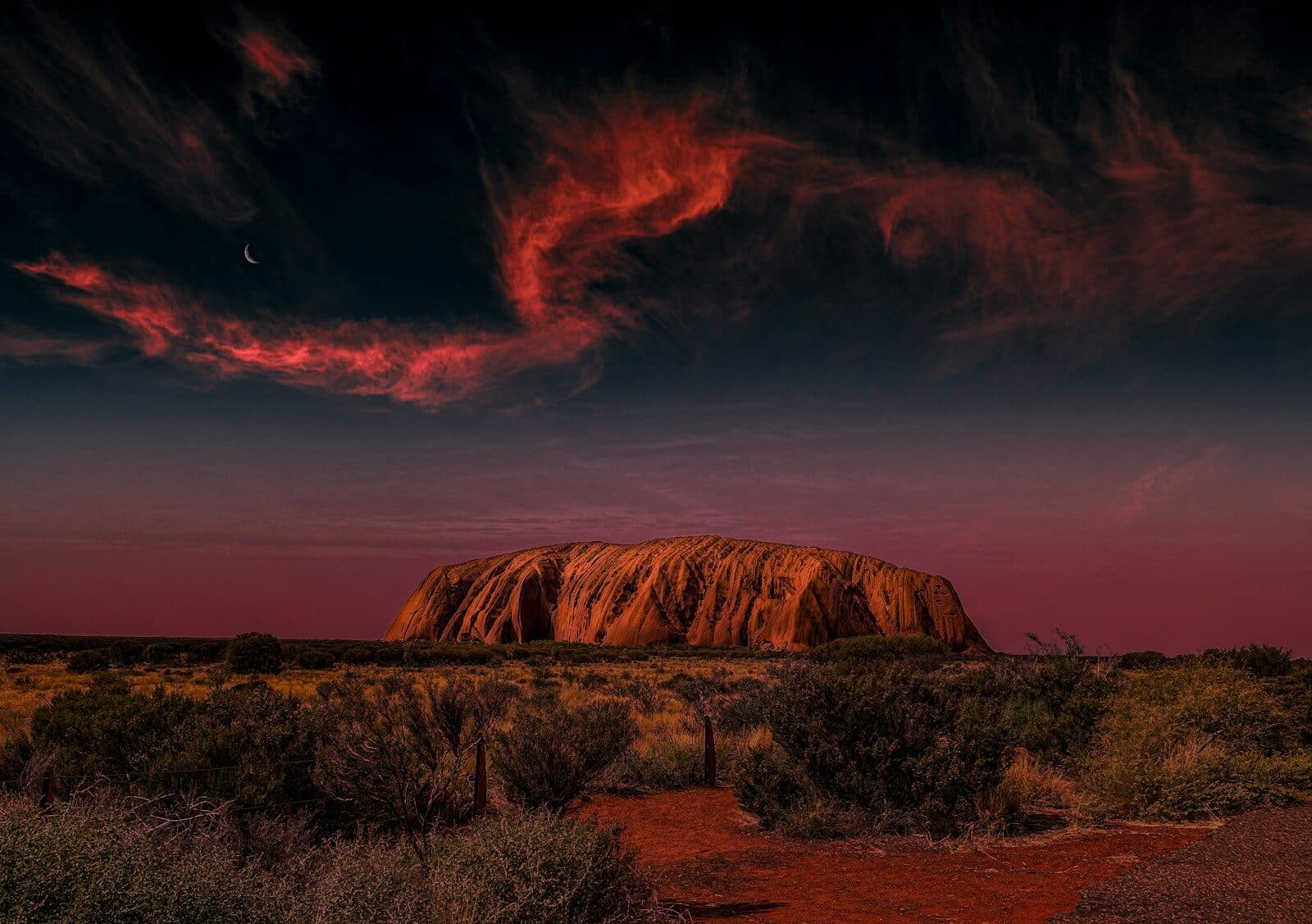 Uluru, Red rock, Australia