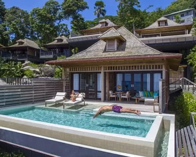 Grand Ocean View Pool Villa with Infinity Pool