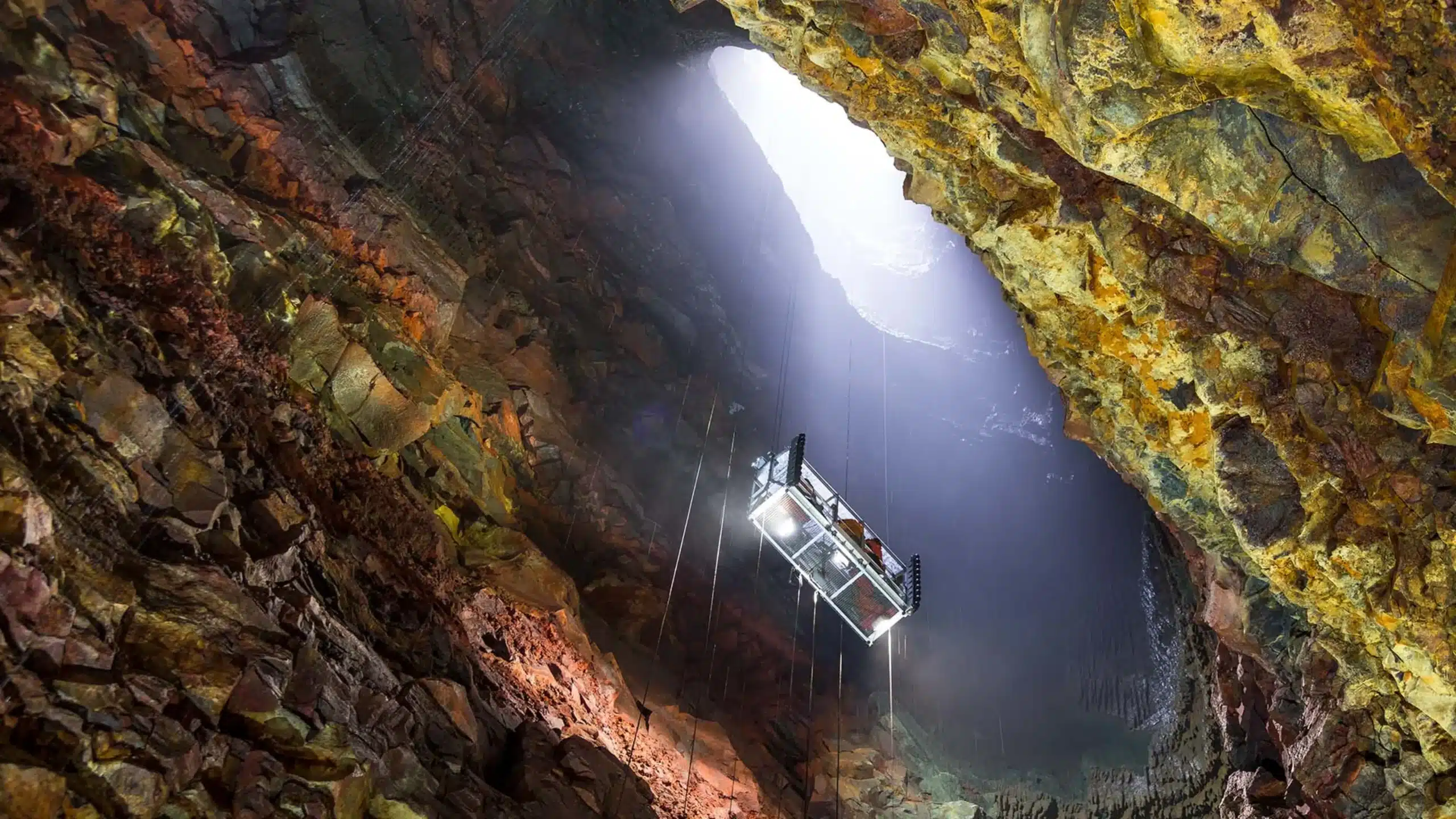 Inside the Volcano, Iceland
