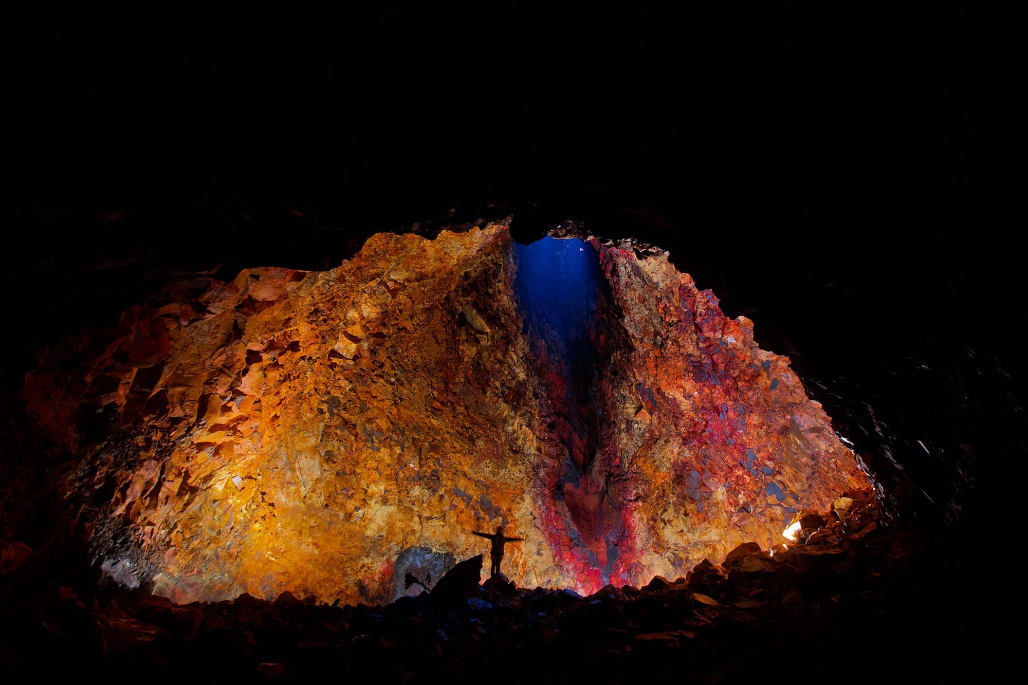 Inside the Volcano, Iceland