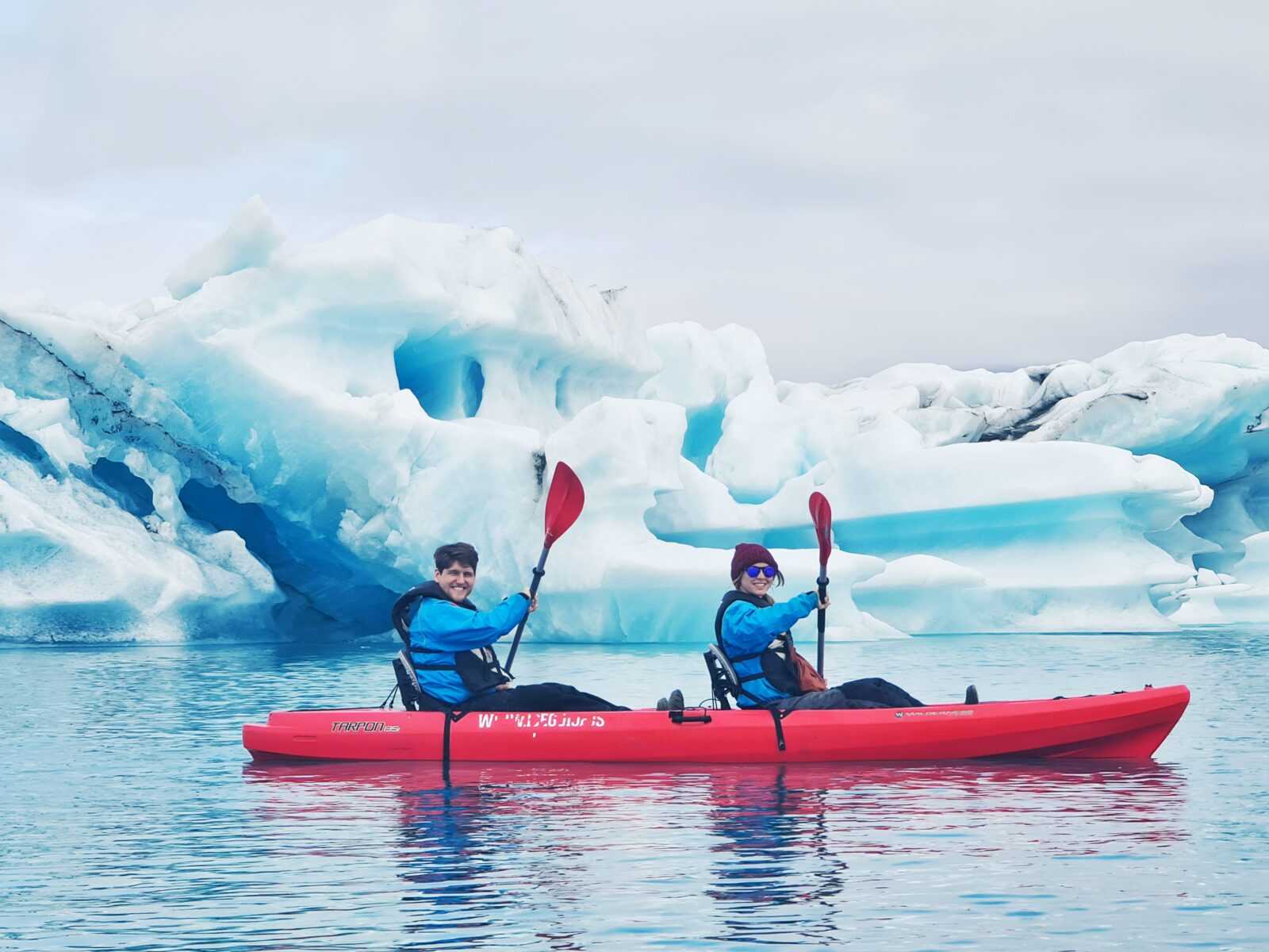 Kayaking Among Icebergs, Jökulsárlón