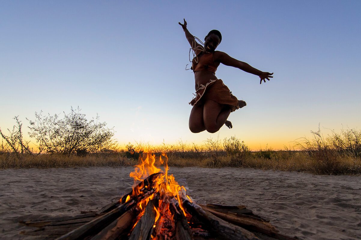 San in the Central Kalahari