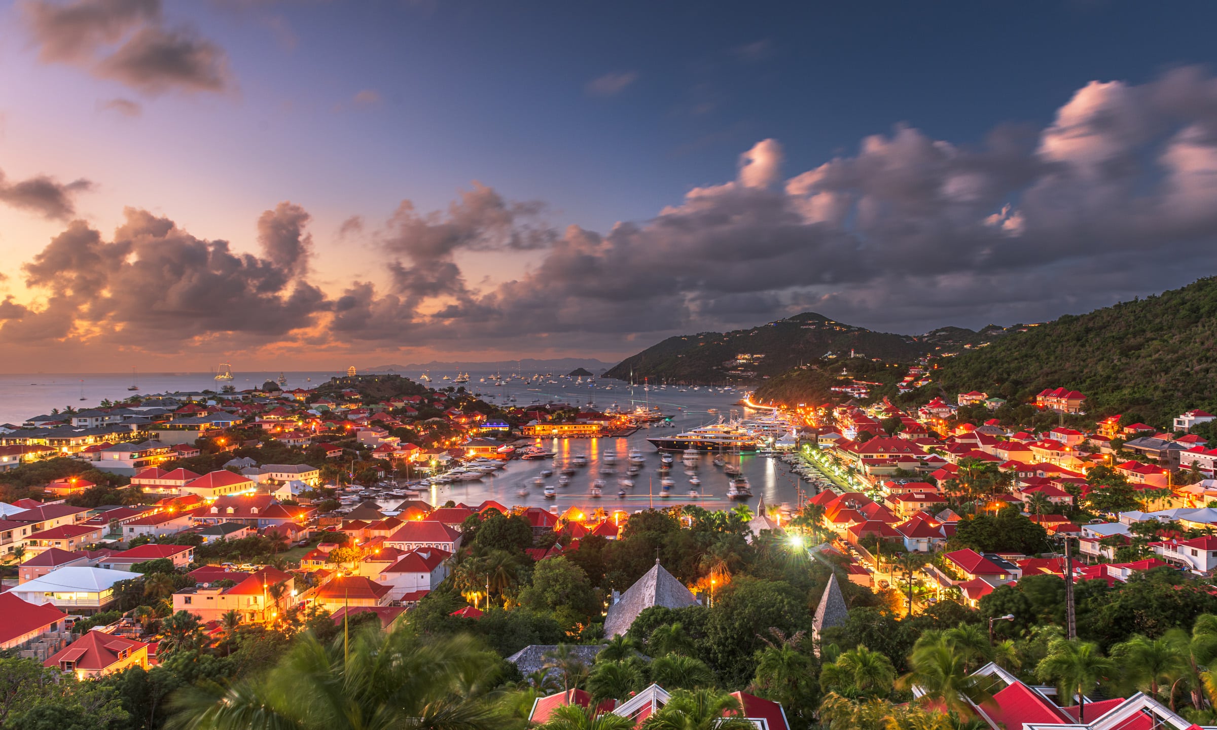 Sunrise on Morne du Vitet, St Barts
