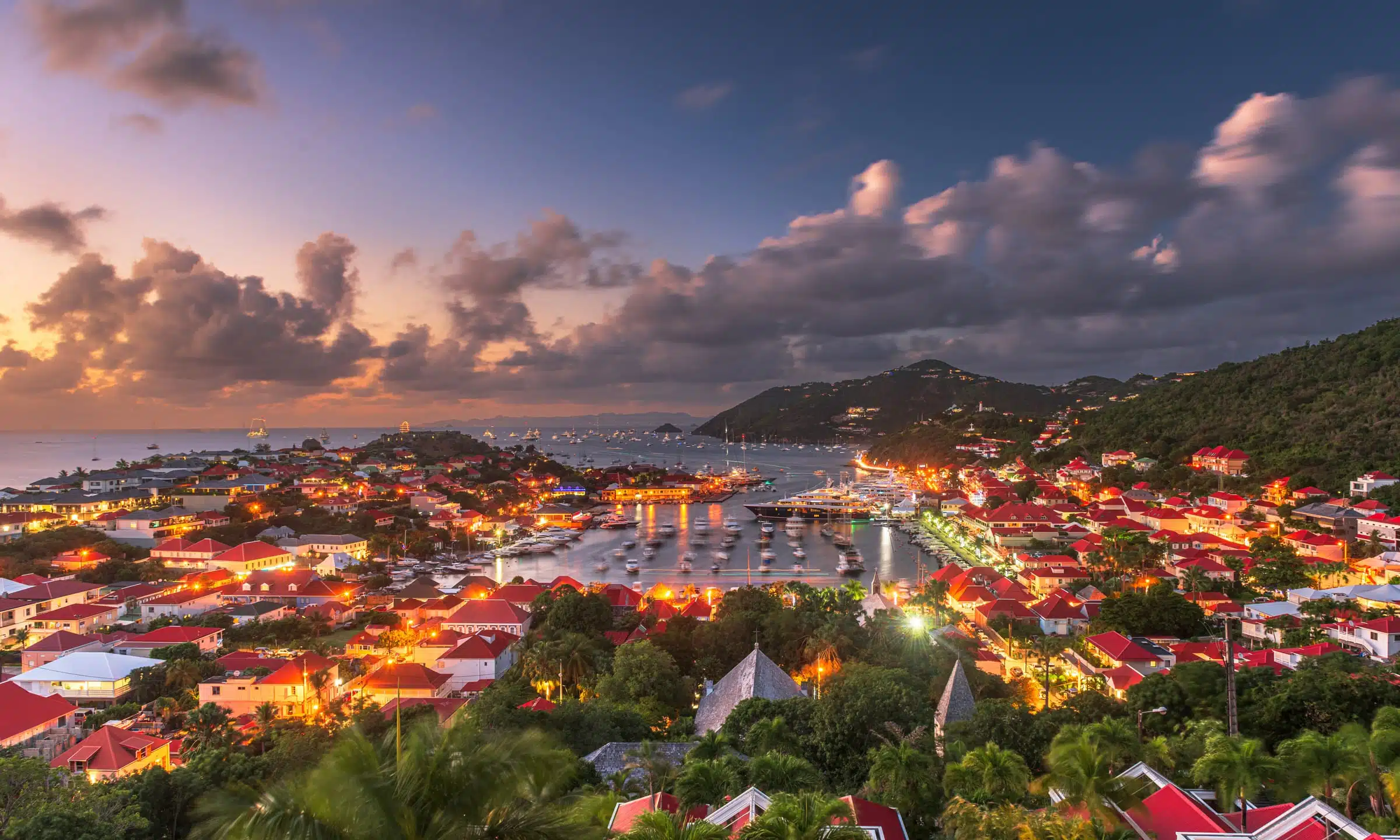 Sunrise on Morne du Vitet, St Barts