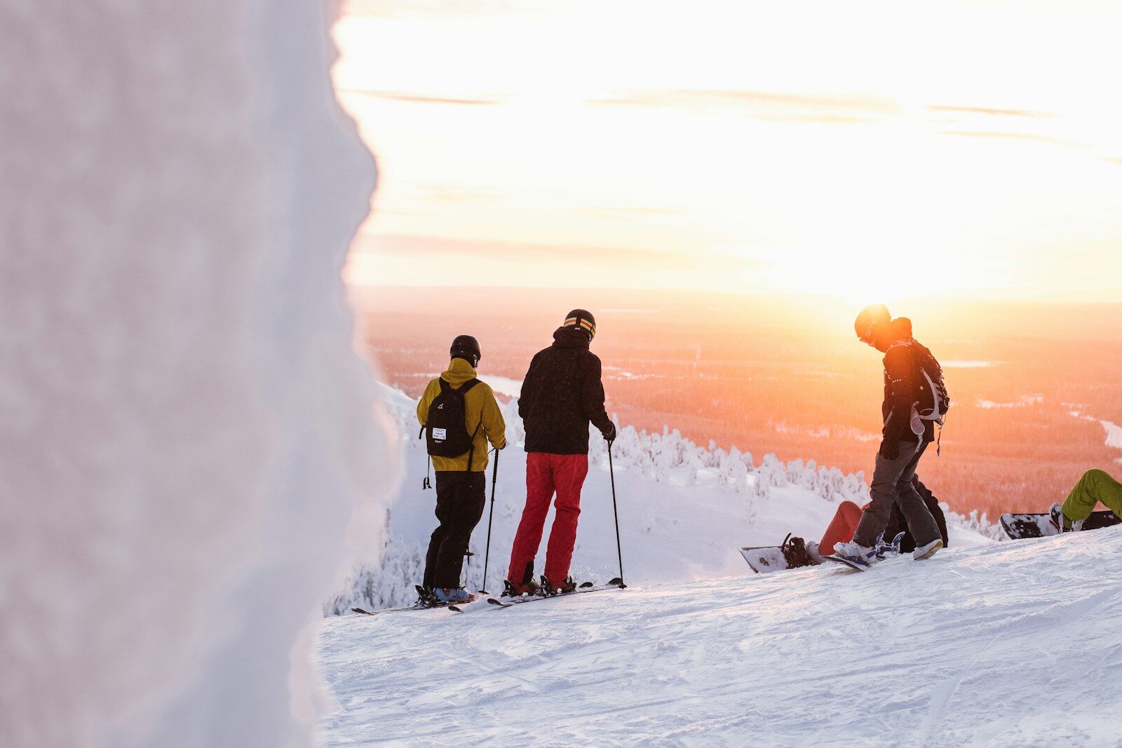 The Midnight Sun in Lapland