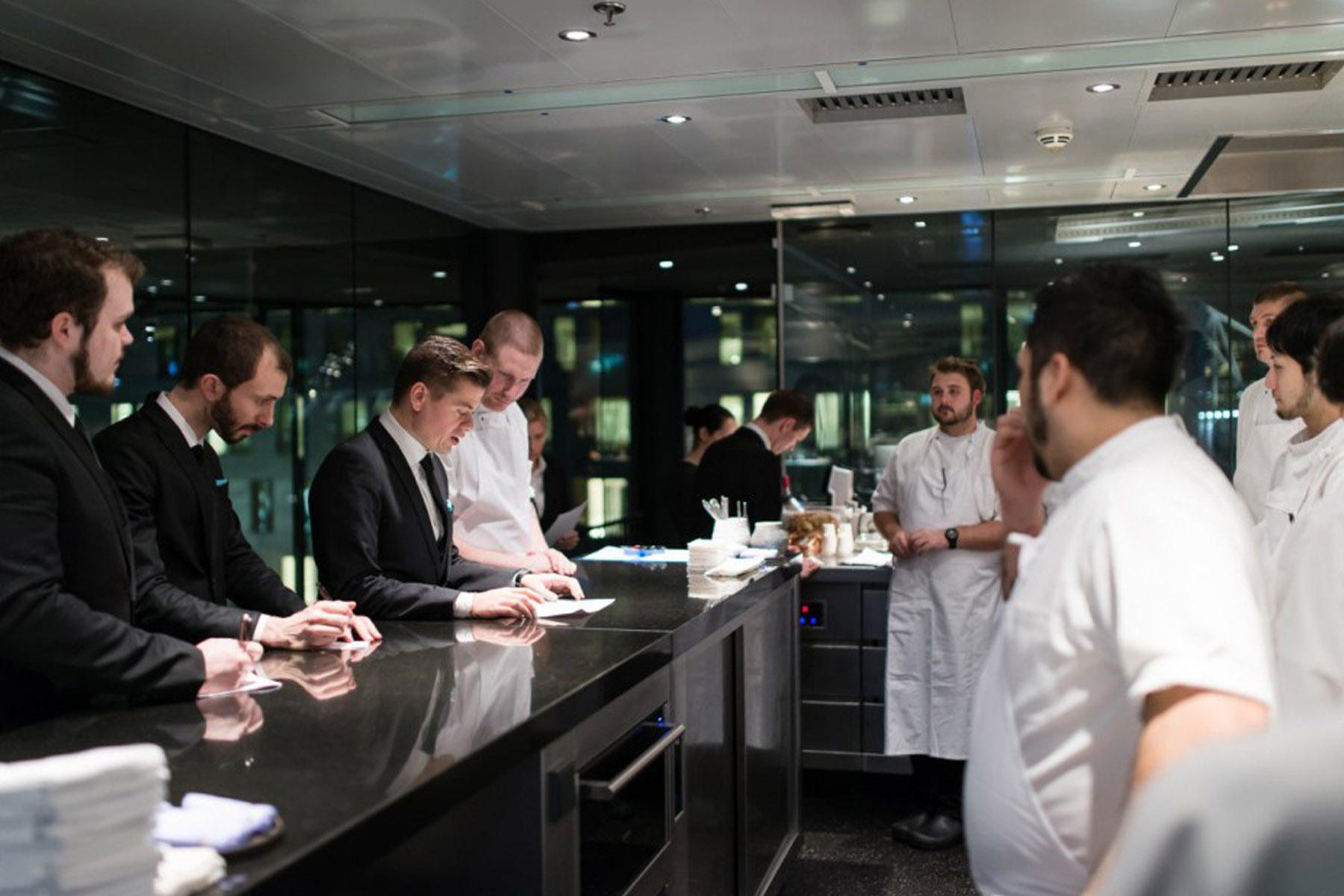 Dinner at Maaemo, Oslo