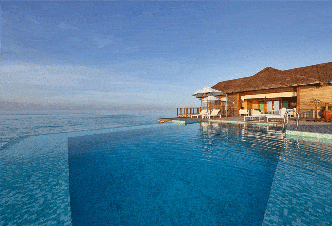 Two-Bedroom Sunset Water Villa