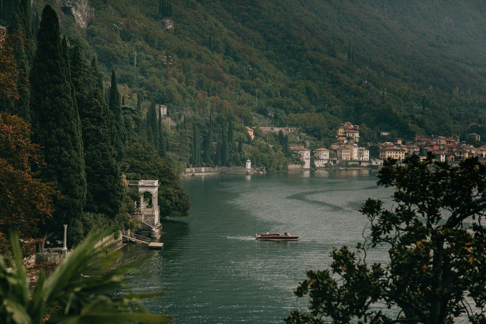 Lake Como by Private Wooden Boat
