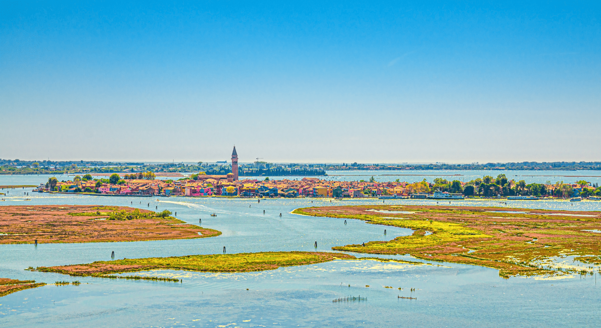 The Lagoon Islands: A Different Measure of Distance