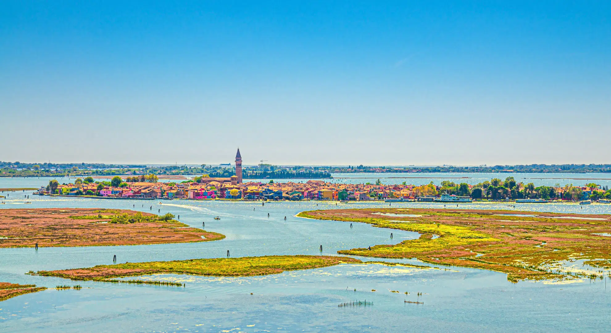 The Lagoon Islands: A Different Measure of Distance