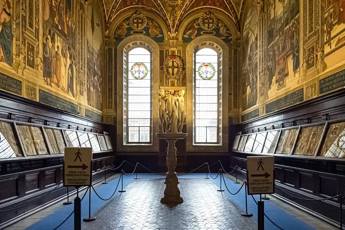 The Piccolomini Library in Siena