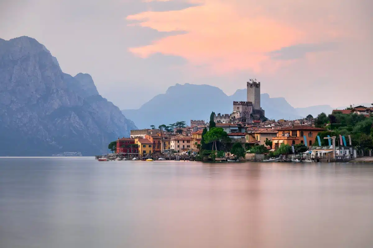 Sunset Dinner on Lake Garda