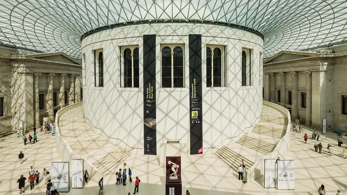 A Private View at the British Museum, Before the Doors Open