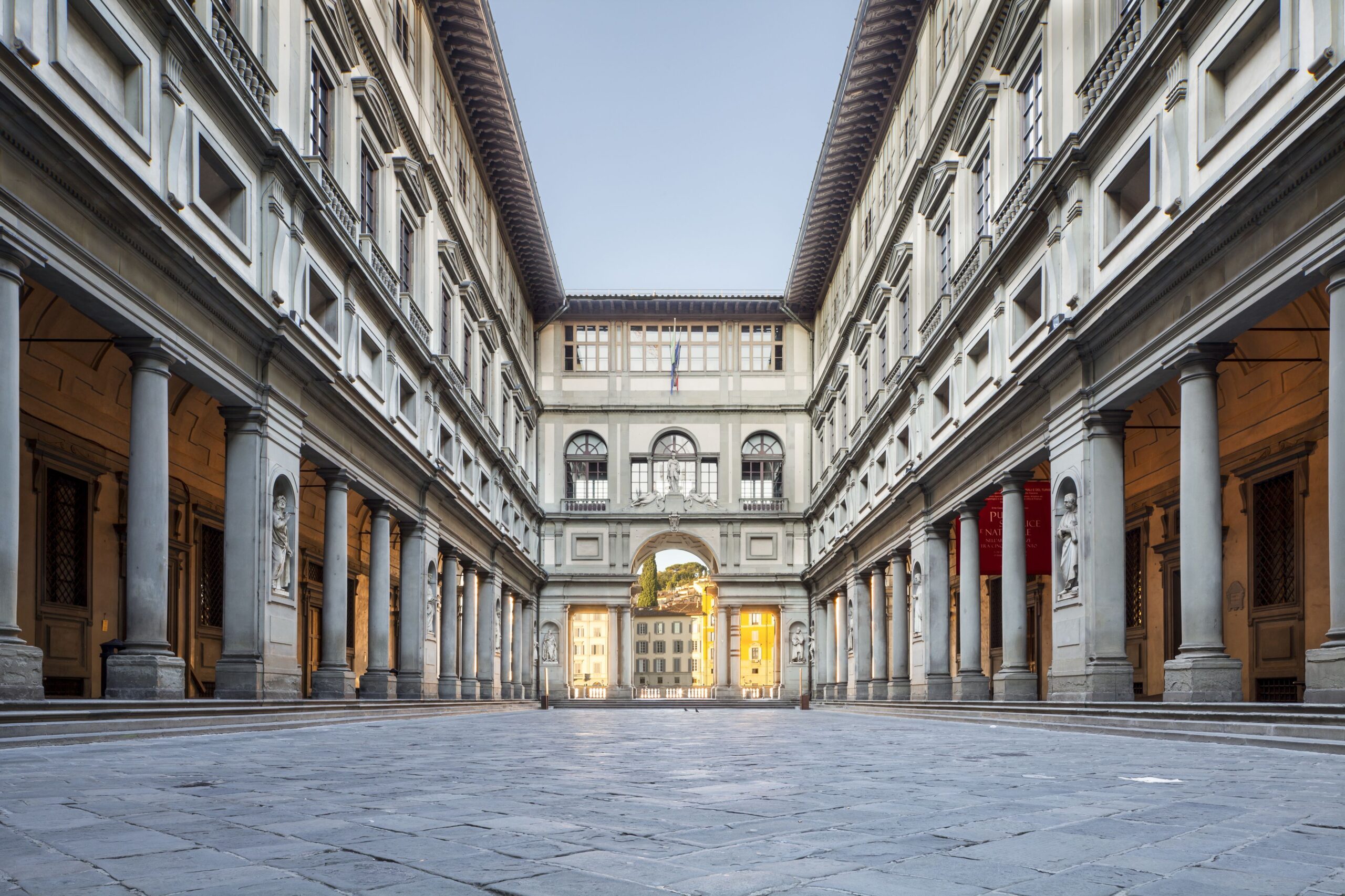The Uffizi at First Light