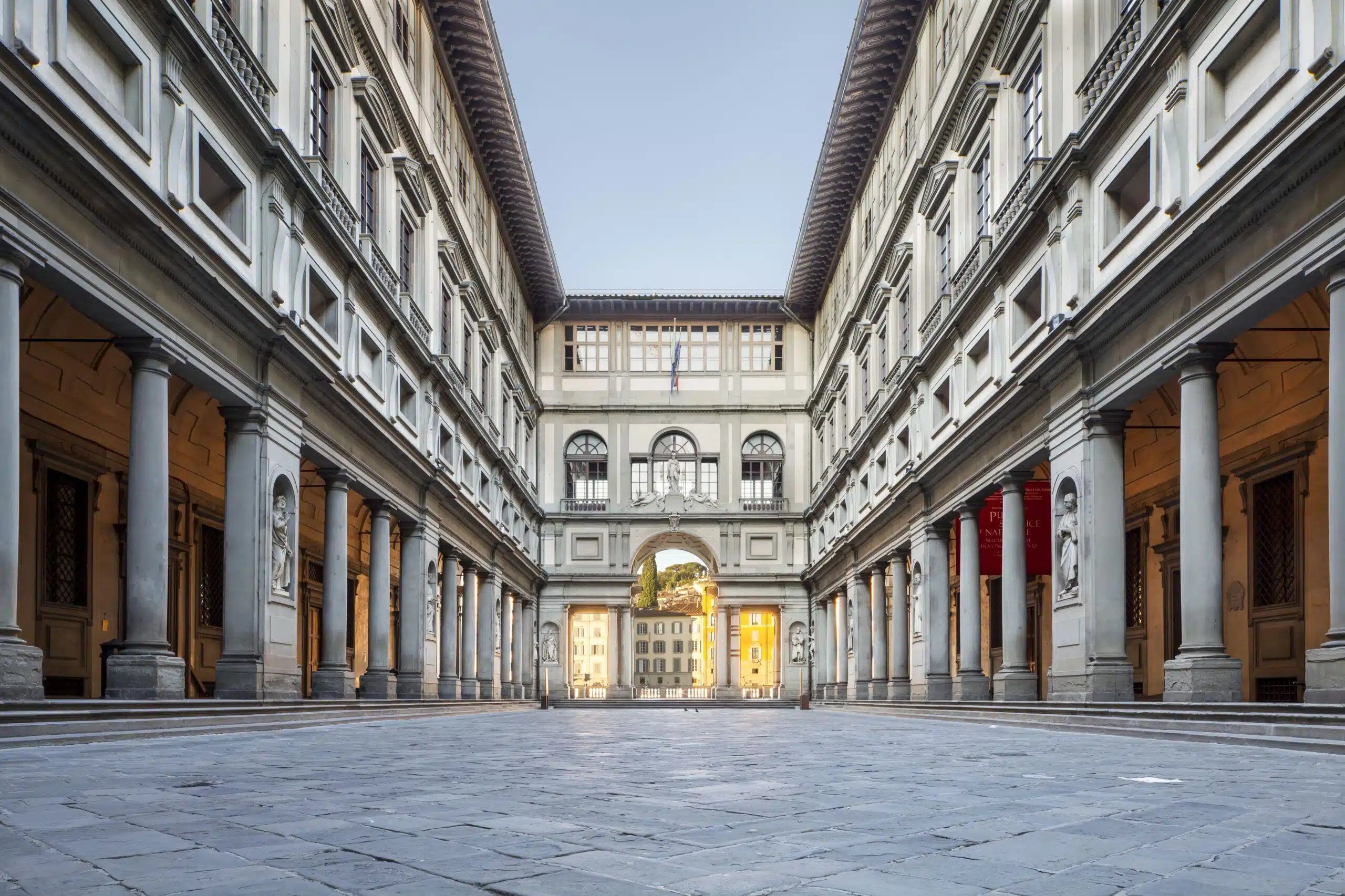 The Uffizi at First Light