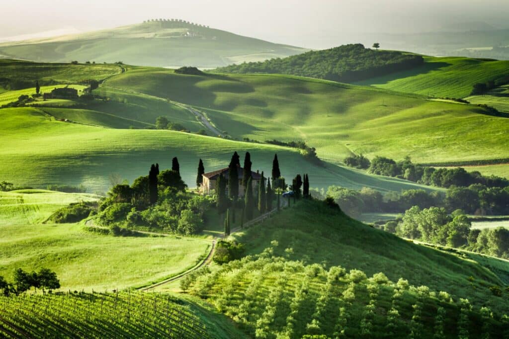 The Val d'Orcia