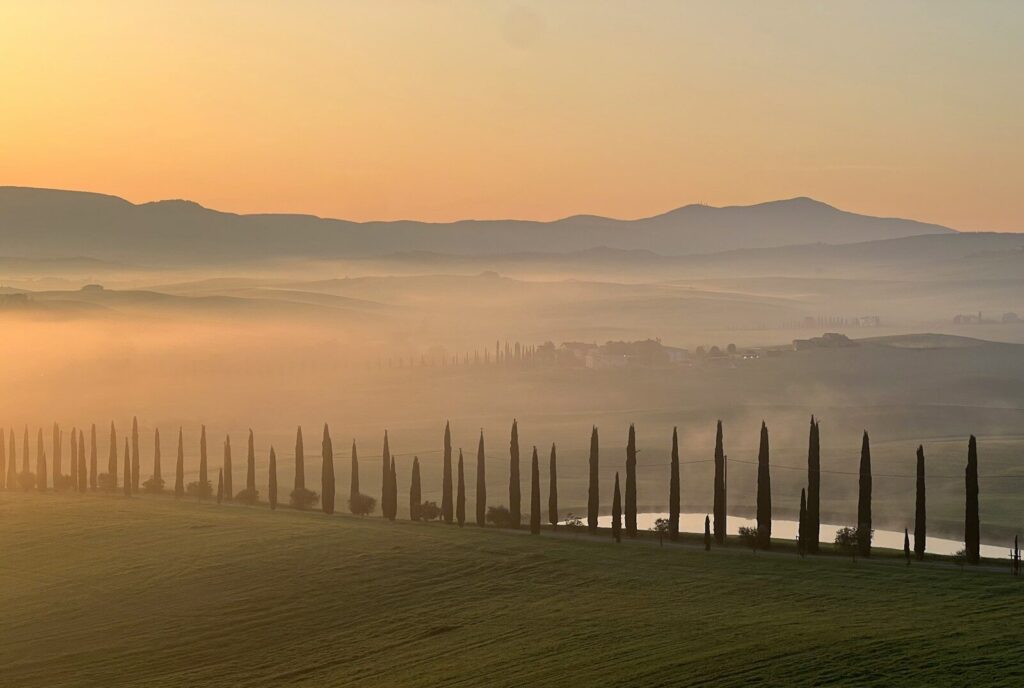 The Val d'Orcia