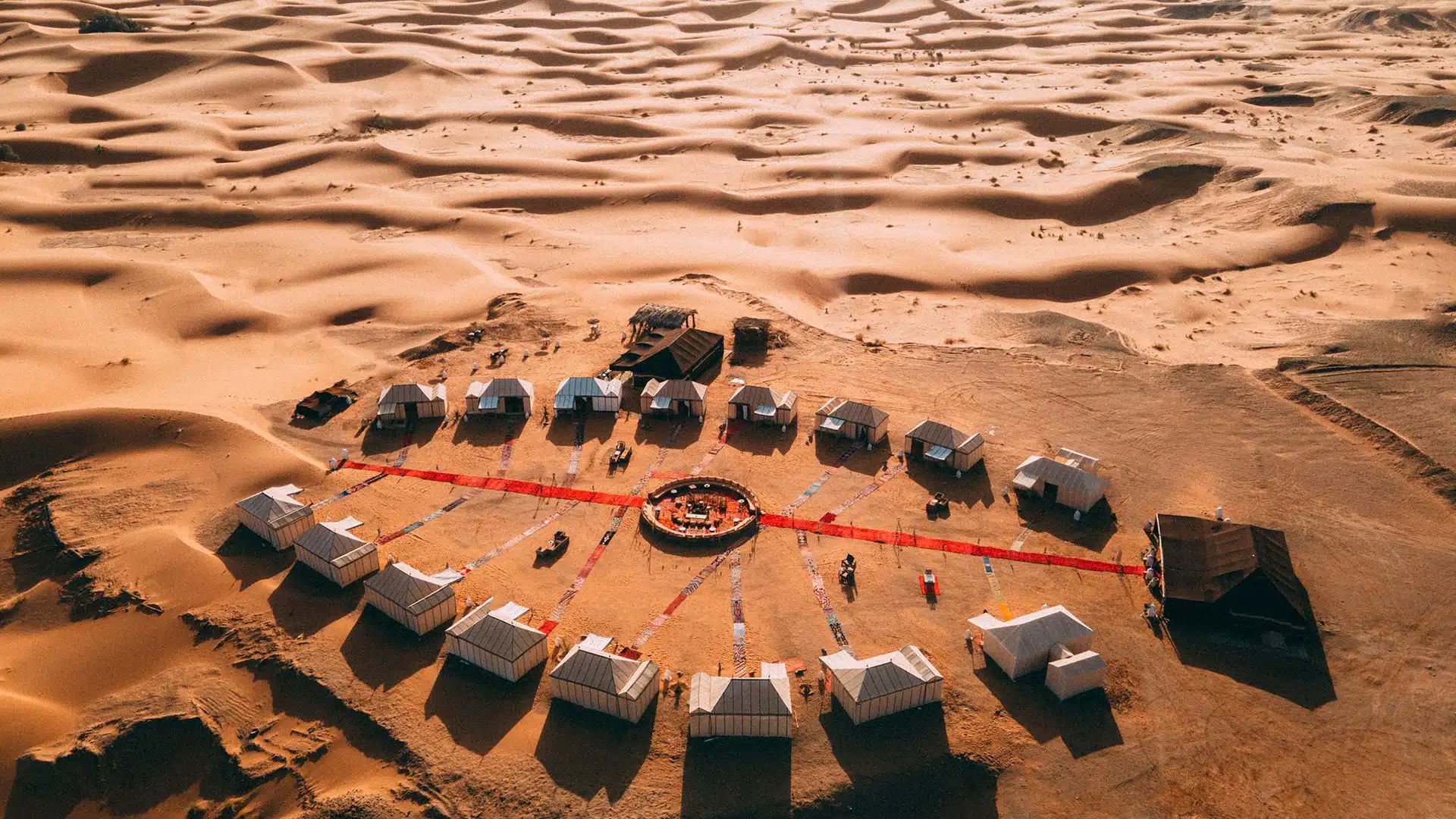 Watch the Saharan Sunset at a Private Dune Camp