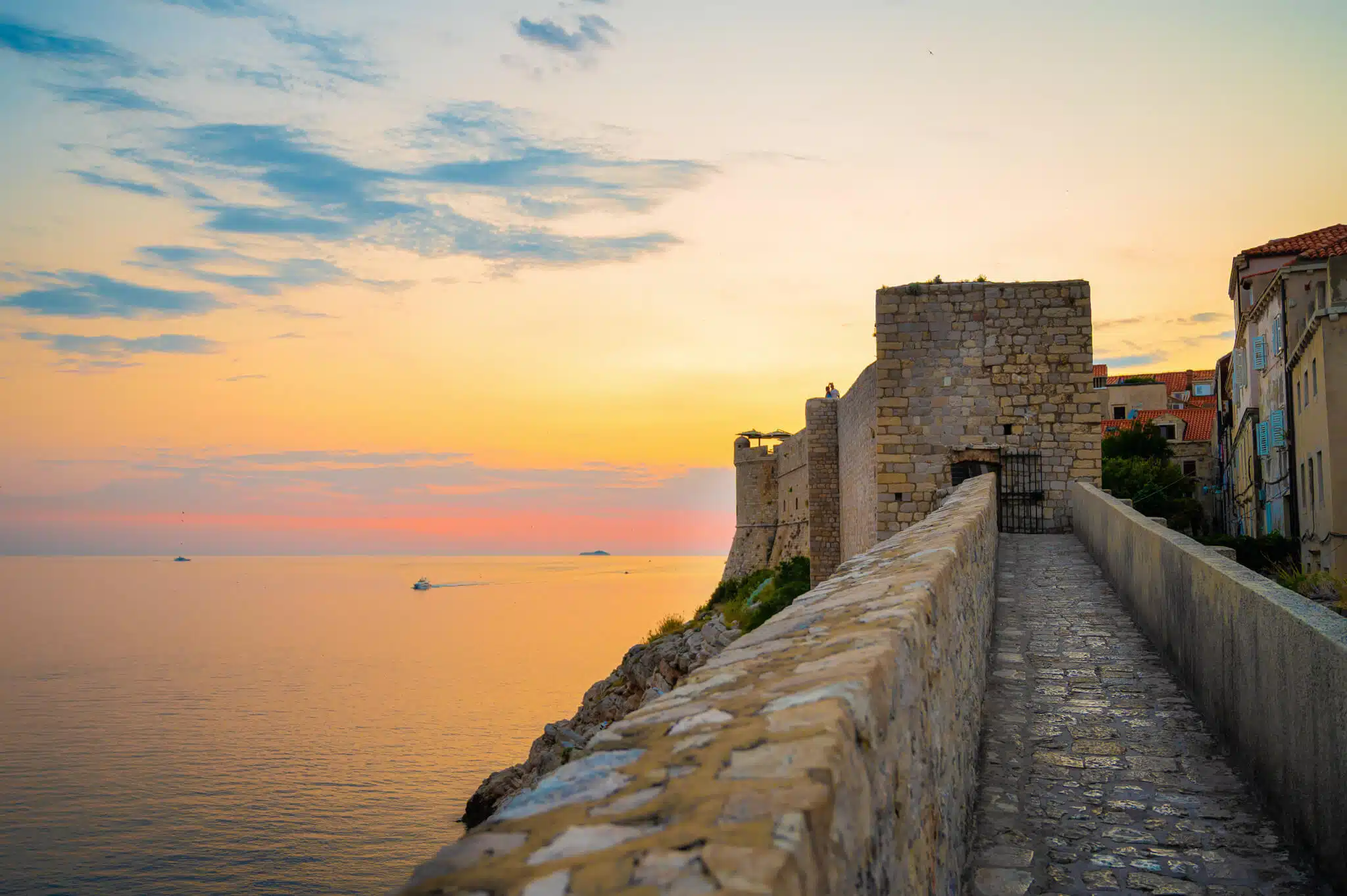 Walking Dubrovnik’s Walls at Daybreak